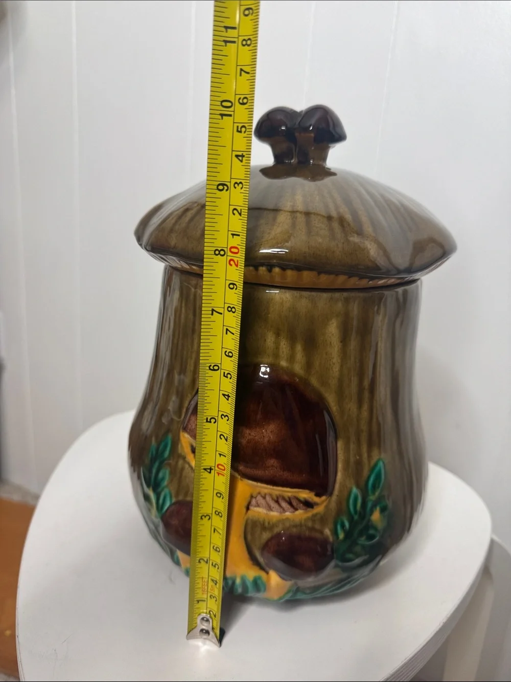 Vintage Arnels ceramic mushroom cookie jar